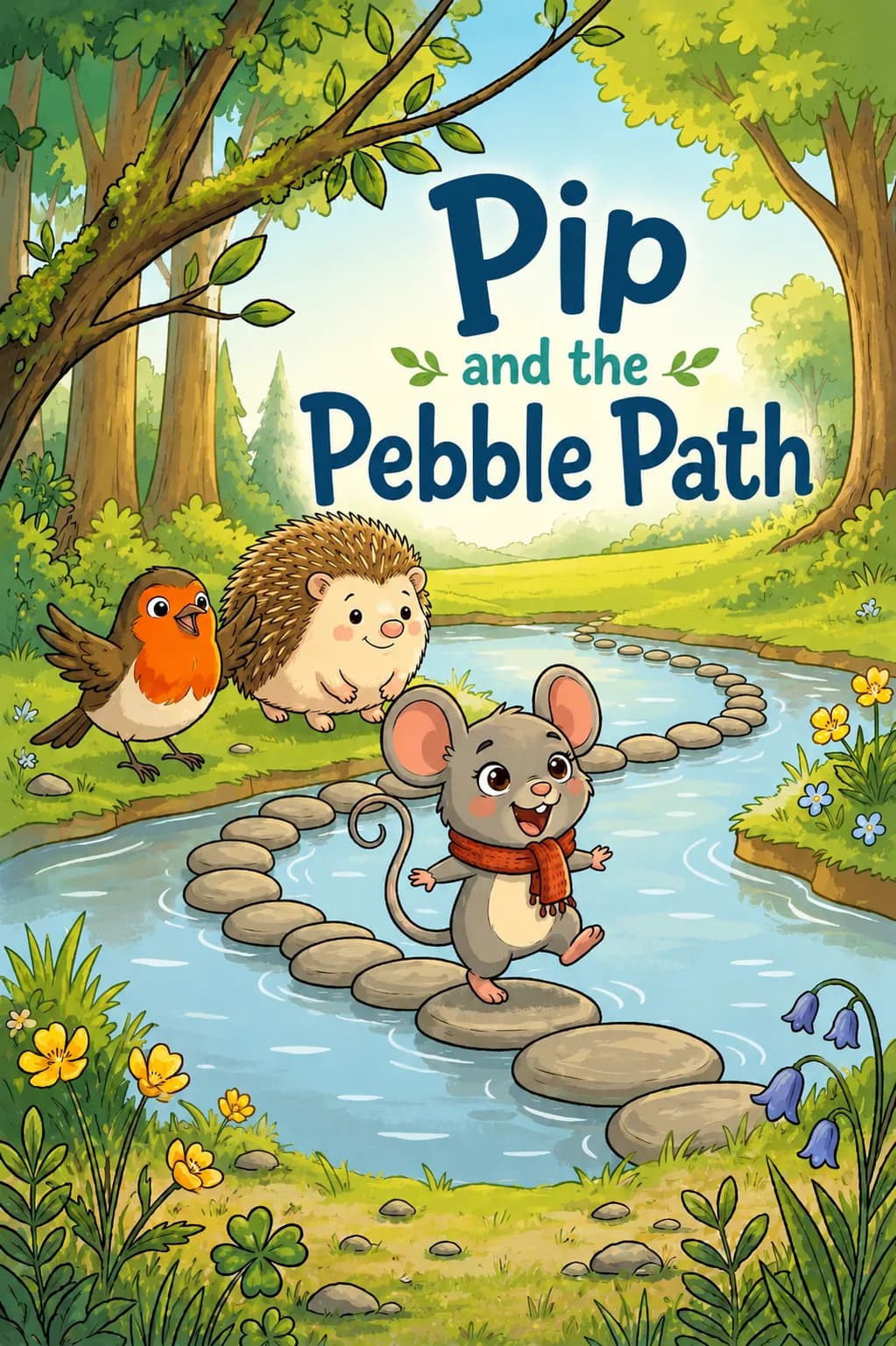 Pip And The Pebble Path, a Puztory story cover